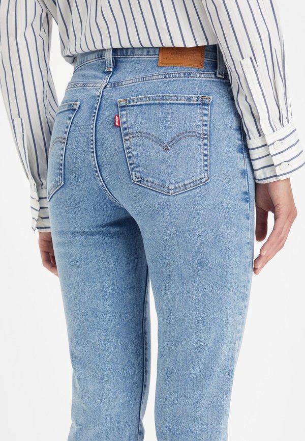 724™ HIGH RISE STRAIGHT - Straight leg jeans - middle course3