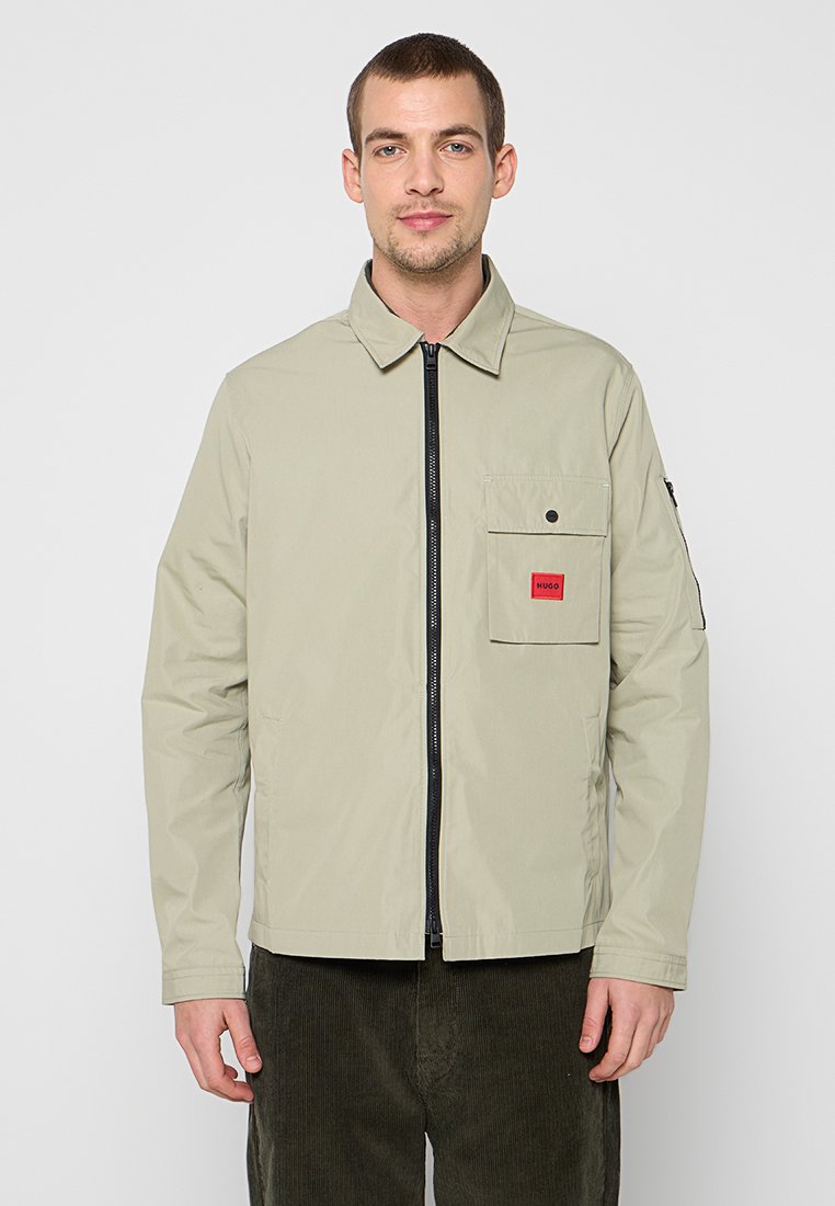 Boss Lichte jas groen Boss Lichte jas groen