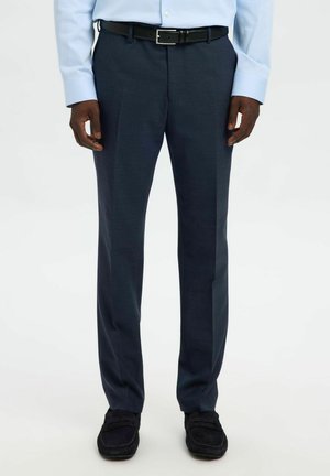 GEMISCH - Suit trousers - sky captain