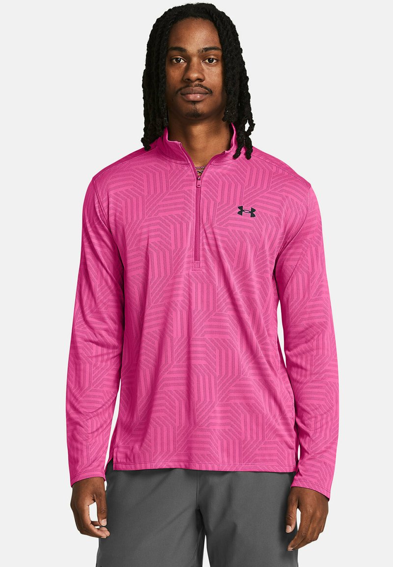 Under Armour - LONG-SLEEVES TECH VENT GTESSA - Neule - astro pink, Suurenna