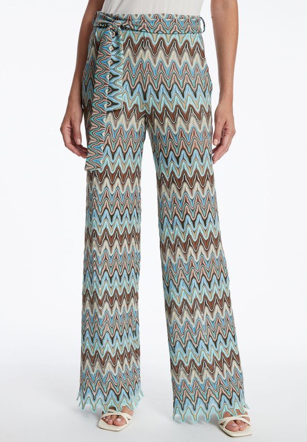 ZEFONI - Stoffhose - mehrfarbig