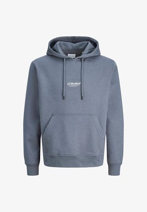 Jack & Jones, JJESOHO SWEAT HOOD NOOS PLS - Hættetrøje - turbulence