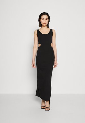 WAL G. RYAN CUT OUT MAXI - Φόρεμα από ζέρσεϊ - black