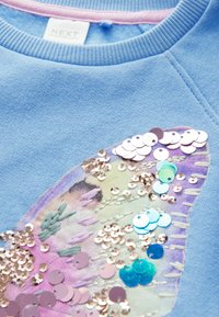 Next REGULAR FIT - Sweatshirt - blue sequin