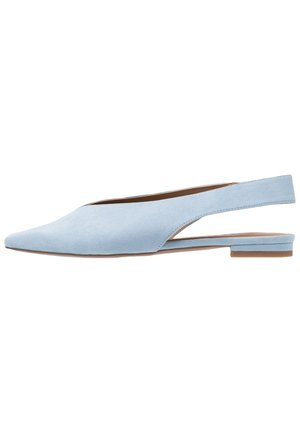 Topshop Slingback-ballerinasko - light blue