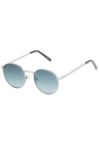 Jack & Jones JACRYDER SUNGLASSES UNISEX - Solglasögon - silver-coloured/black