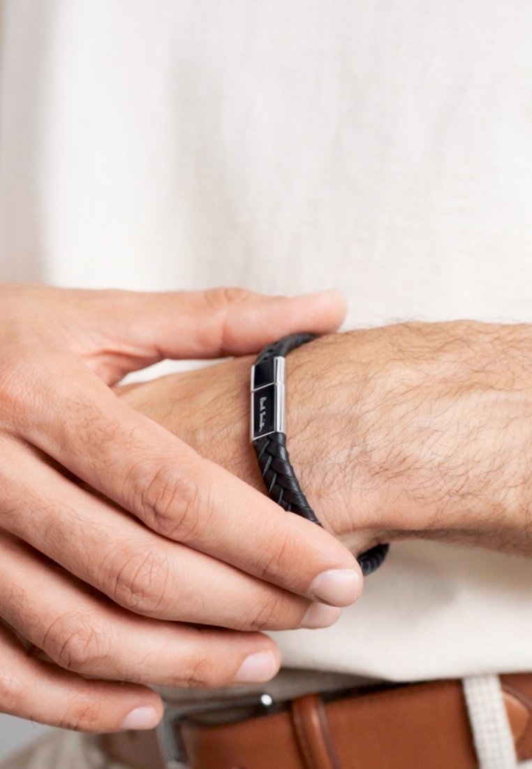 Paul Smith TWO TONE - Bracelet - black - Zalando.co.uk