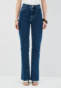 Bootcut jeans - dark blue