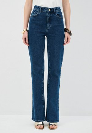 Bootcut jeans - dark blue