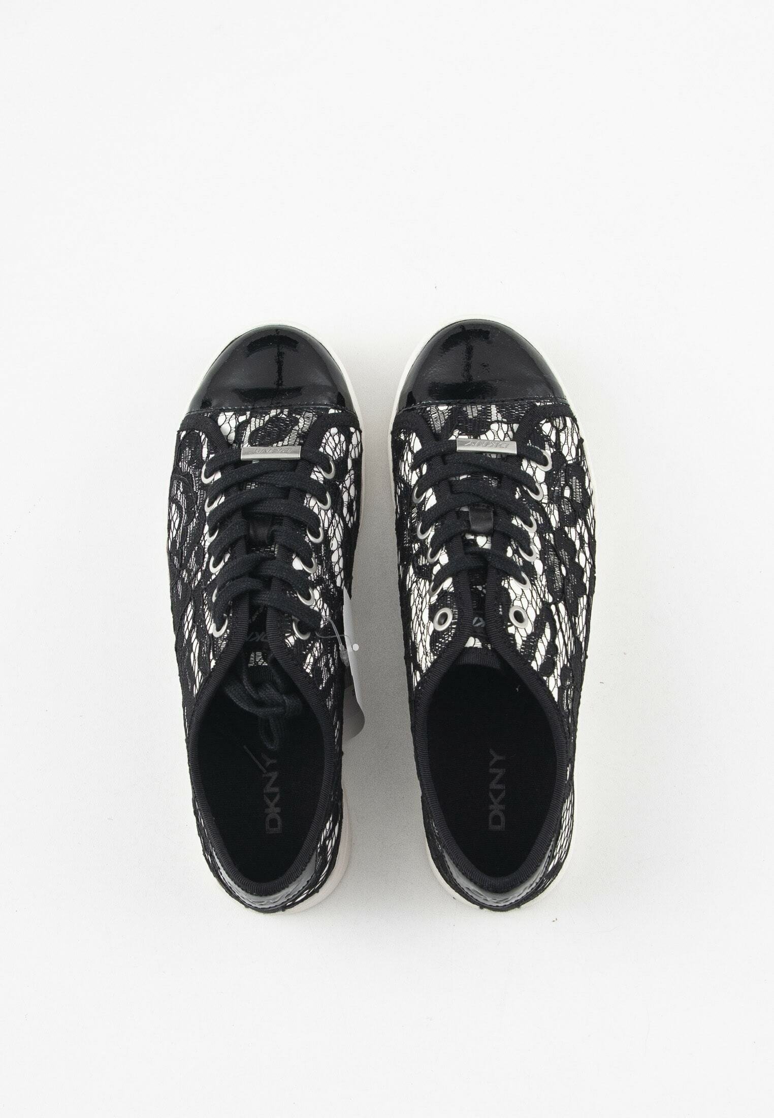 DKNY Sneakers laag - black/zwart - (Pre-owned) - Zalando.nl