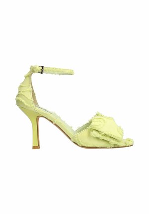 Sandalen met hoge hak - green