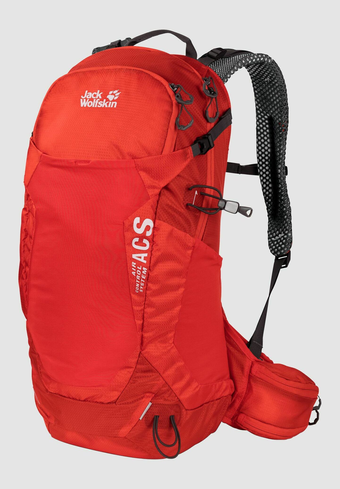 Jack Wolfskin CROSSTRAIL - Zaino da trekking - fiery red/rosso chiaro -  Zalando.it