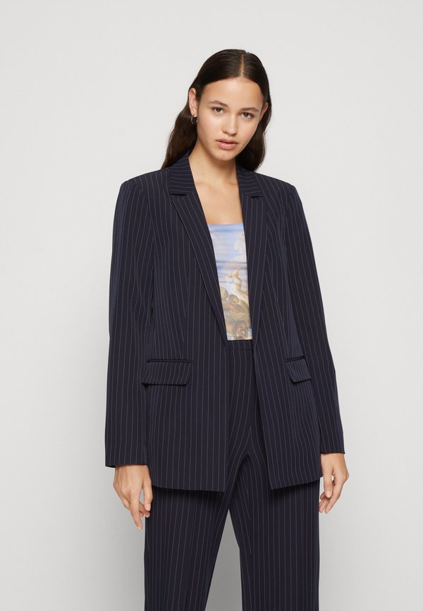 PCBOSSY LOOSE STRIPED BLAZER - Blazer - sky captain