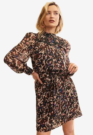 Love & Roses REGULAR FIT - STUD TRIM  - Freizeitkleid - natural