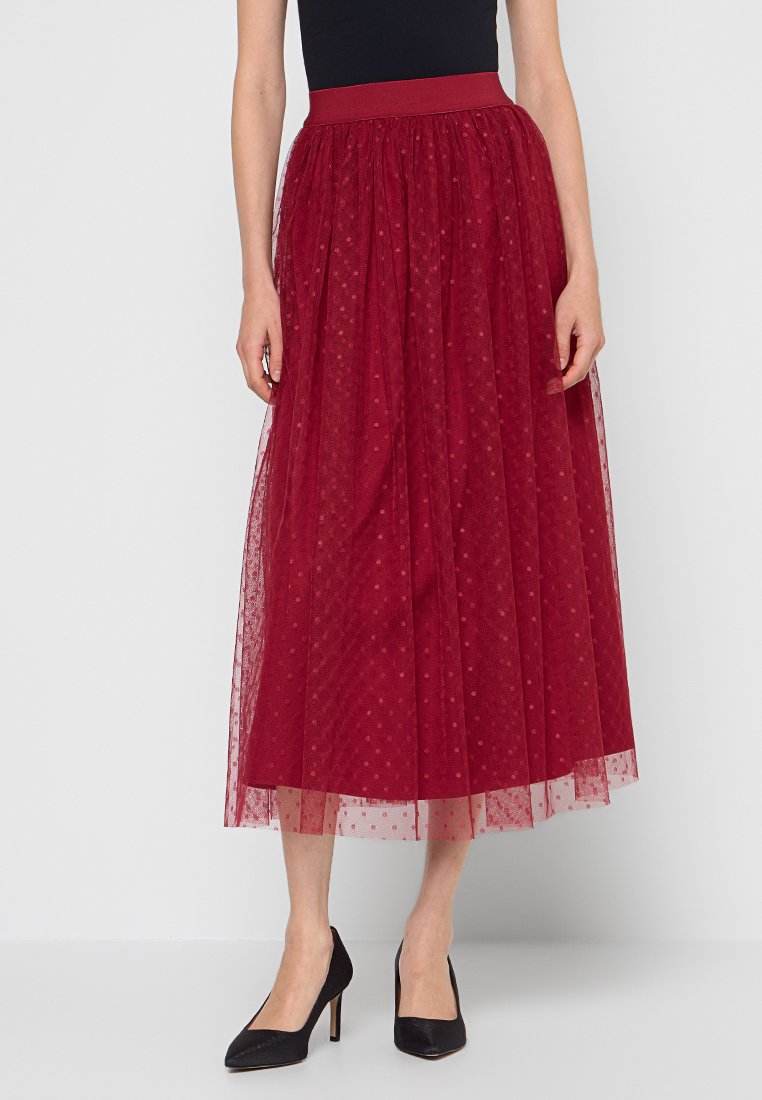 Apart Glamour A-lijn rok bordeauxrood Apart Glamour A-lijn rok bordeauxrood
