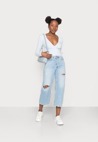 ONLY ONLEMMA WRAP - Langarmshirt - halogen blue