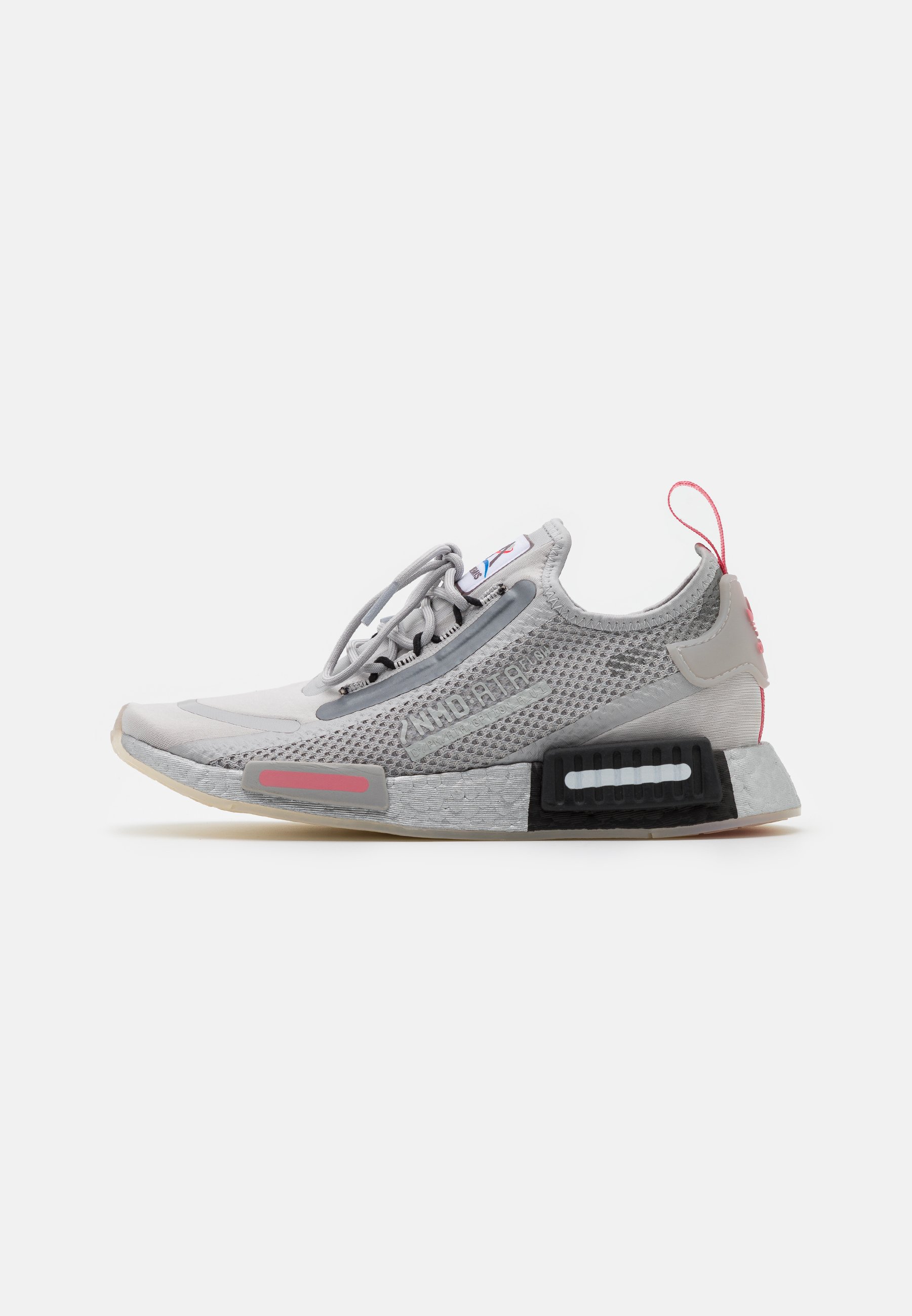 Femme NMD_R1 SPEEDLINES BOOST SHOES - Baskets basses - grey two/haze rose/core black Femme NMD_R1 SPEEDLINES BOOST SHOES - Baskets basses - grey two/haze rose/core black