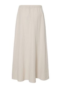 Pieces PCKLARISA LONG SKIRT - Maxi szoknya - silver gray