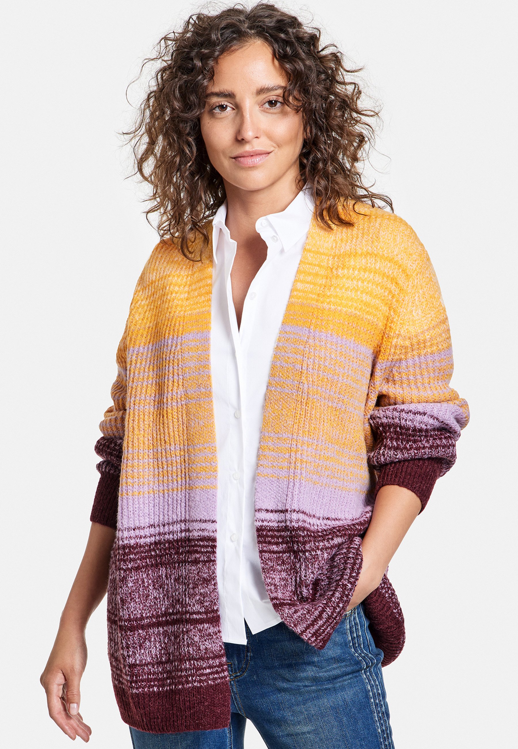 Taifun OFFENE - Cardigan - sunset 