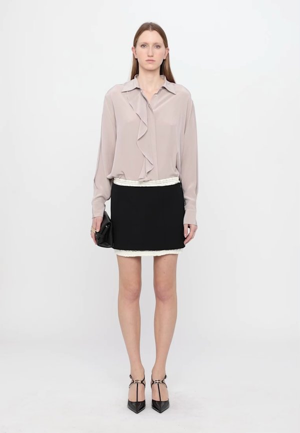 RUCHED DETAIL MINI SKIRT - Mini skirt2