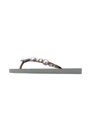 CHRYSTAL MARILYN - Badslippers - silver