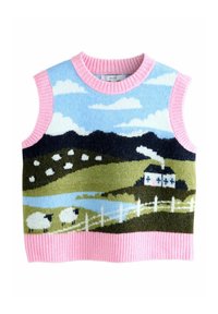 REGULAR FIT - CREW NECK SLEEVELESS - Débardeur - multi landscape scene
