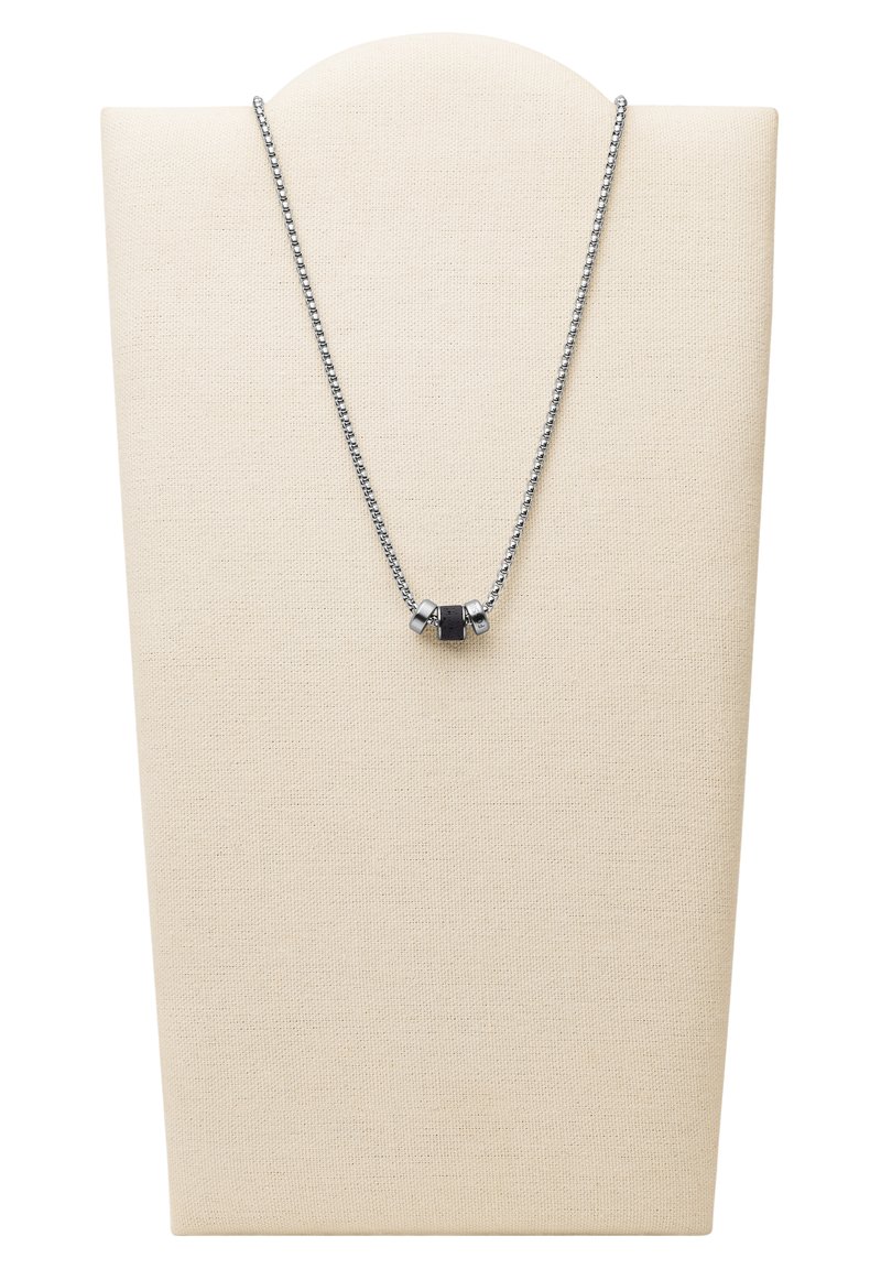 Fossil Halskette - silber