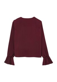 Calliope SIMIL CON ROUCHES - Blouse - vinaccia