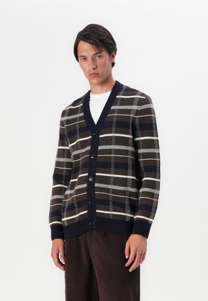 KANE CARDIGAN - Gilet - dark oak