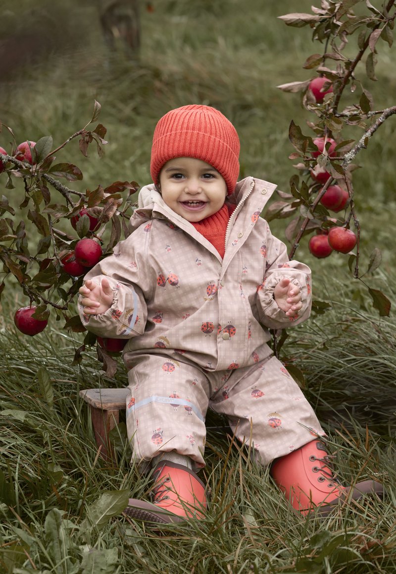 CeLaVi RAINWEAR PRINT FLEECE - Buksedragter - nasturtium