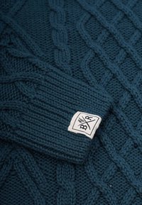 Band of Rascals CABLE - Neule - dark petrol
