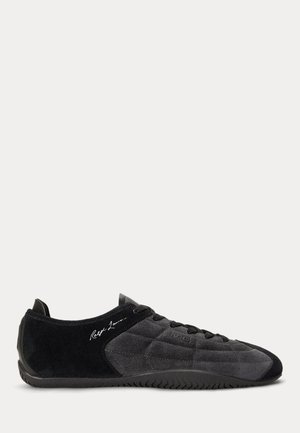 Polo Ralph Lauren, RL RACER QUILTED SUEDE SNEAKER - Маратонки - black