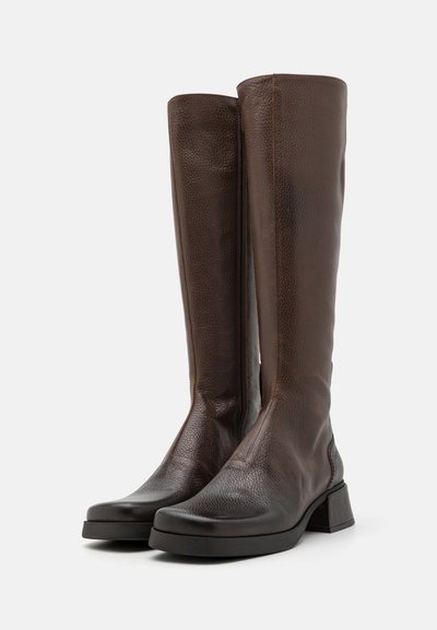 MIISTA BRUNILHDA TALL BOOTS - Platåstøvler - brown