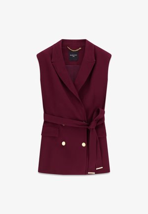 Guess, Veste sans manches - dunkelrot