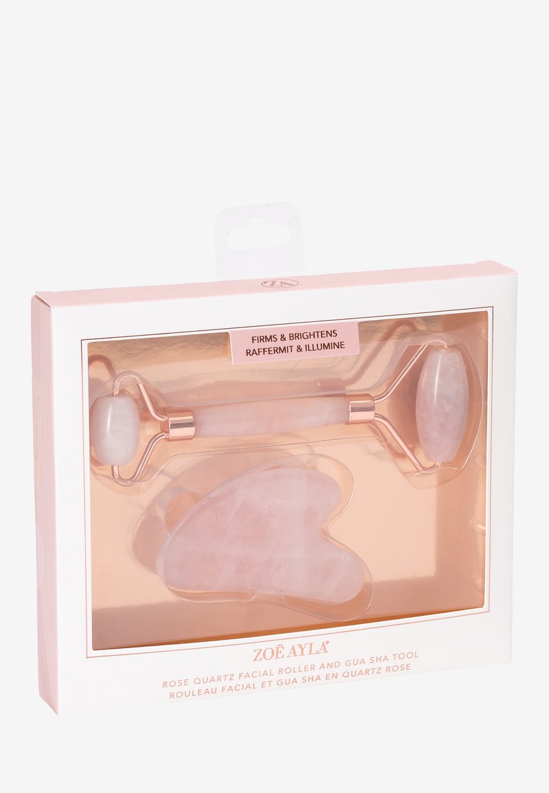 Rouleau De Lifting De Visage En Quartz Rose, Pour Soins De La Peau, Rouleau En M - Foto 6
