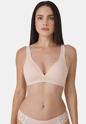 SOFT-MIT EINLAGE GREAT DECORATION - Triangel BH - powder peach