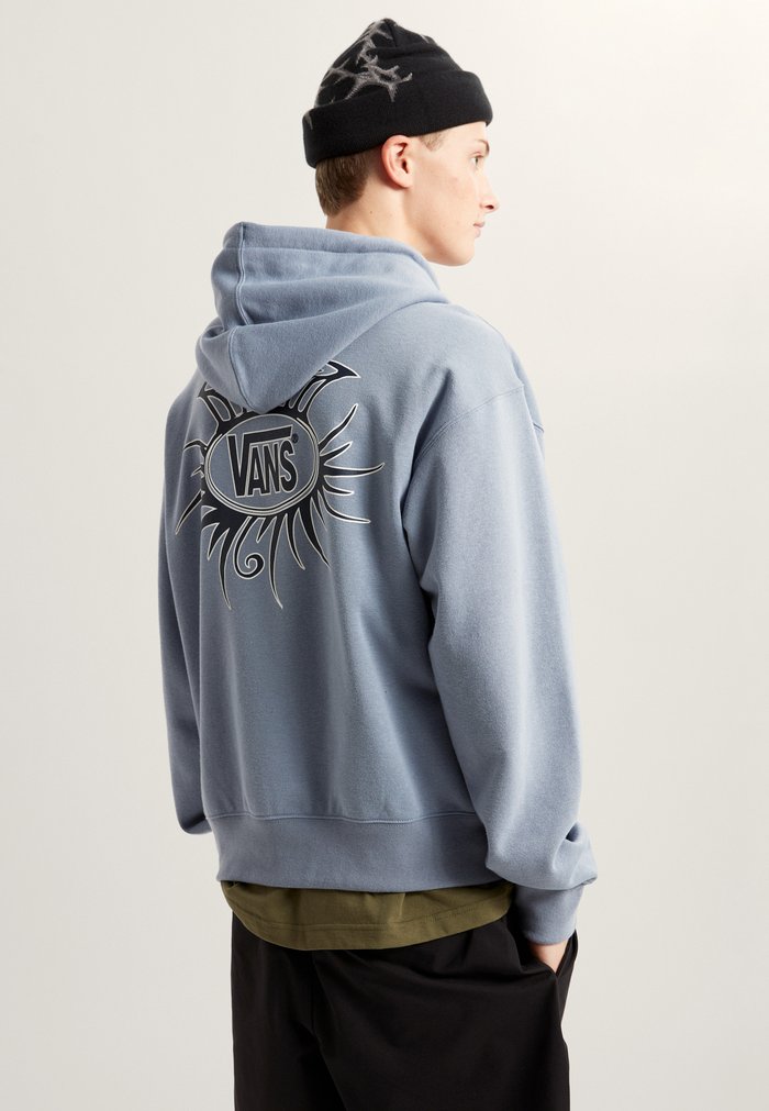 Vans FULL ZIP - Zip-up sweatshirt - medium blue