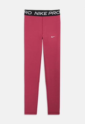 G NIKE PRO NP DF TIGHT OP UNISEX - Legíny - sweet beet/black/white