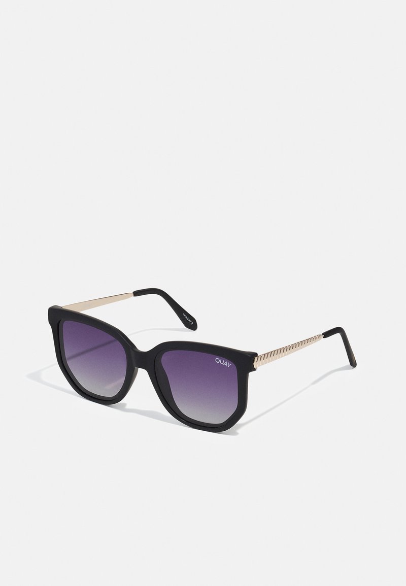 QUAY AUSTRALIA COFFEE RUN MINI - Sunglasses - black/smoke/black - Zalando