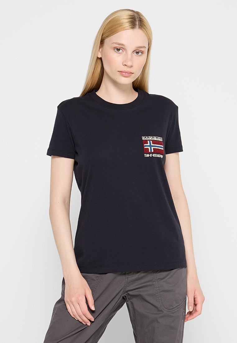 Napapijri T-shirt basic zwart
