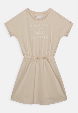 Jerseyklänning - beige