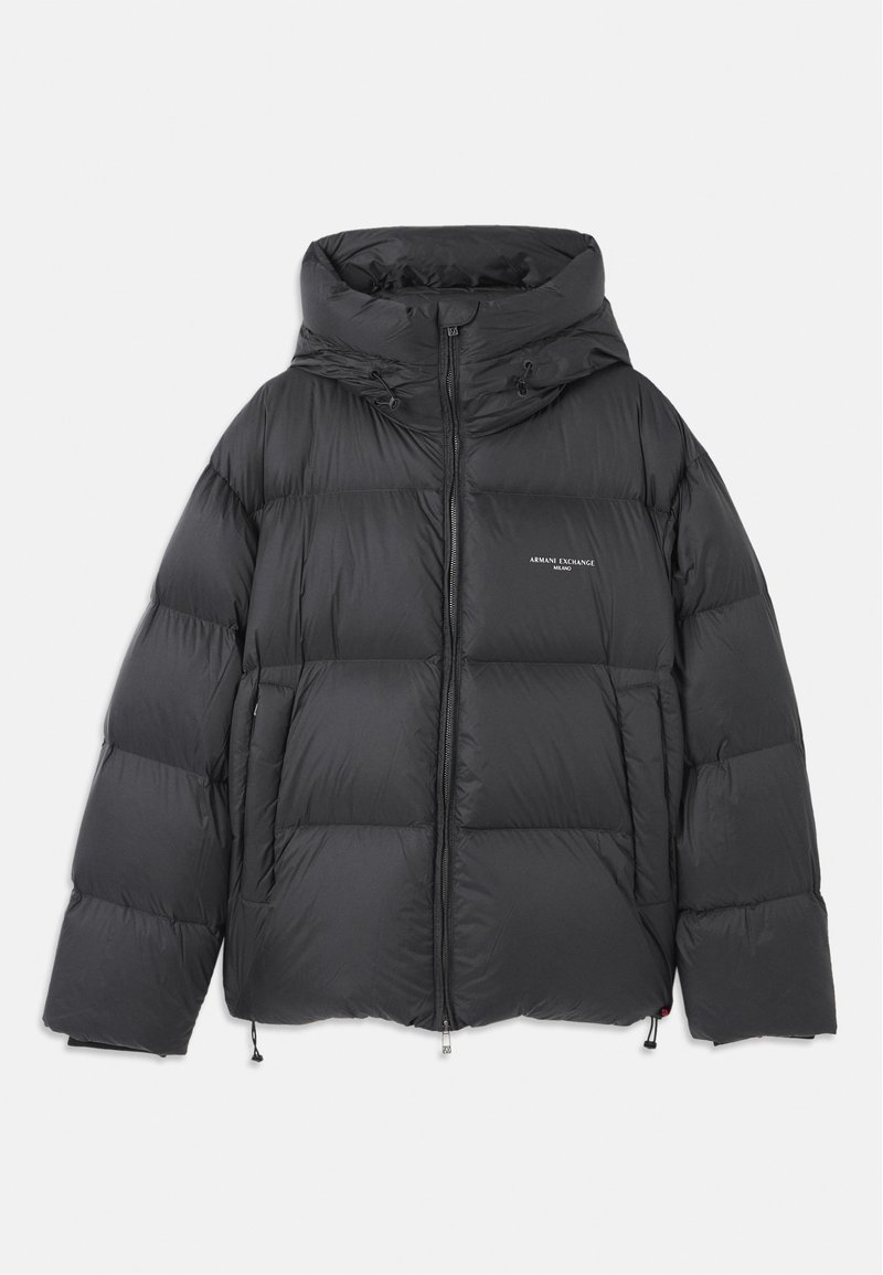 Armani Exchange Gewatteerde jas zwart