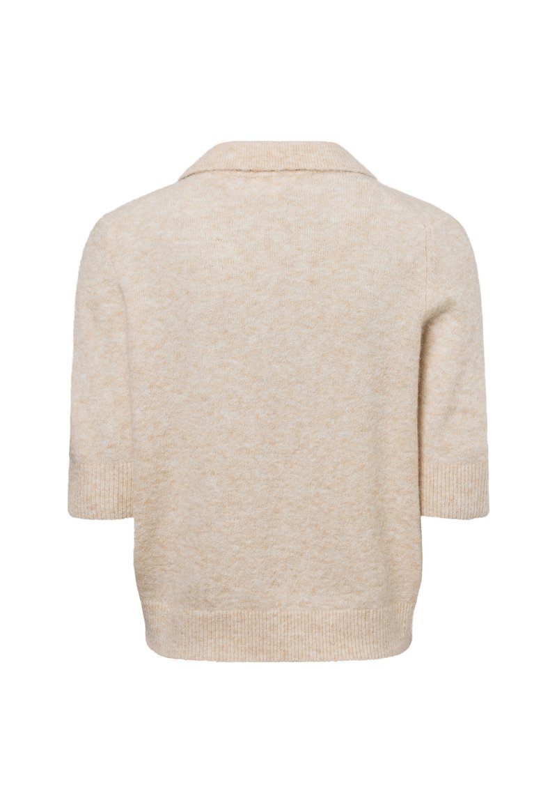 OPUS Pullover Polo shirt beige Zalando