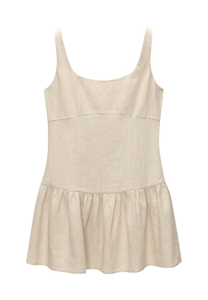 PULL&BEAR Jurk zandkleur