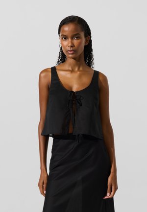 TIE-FRONT - Paplūdimio reikmuo - black