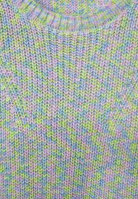 Street One Stickad tröja - purple