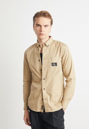 Calvin Klein Jeans REGULAR - Shirt - travertine