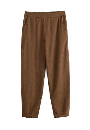 Seasalt Cornwall, SEASALT CORNWALL VOW CAVE TROUSER - Pantalon classique - brown - forest garden claystone