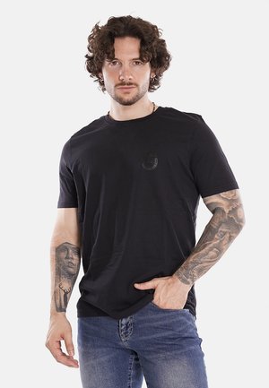 T-shirt con stampa - nero