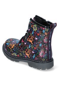 TOM TAILOR Šněrovací kotníkové boty - schwarz